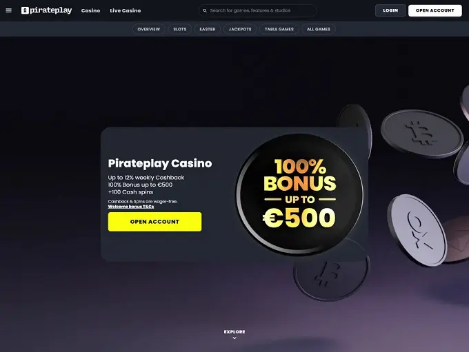 PiratePlay Casino boni