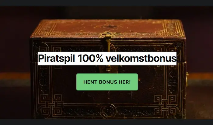 PiratePlay Casino Danmark bonus